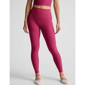 Spacedye Caught In The Midi High Waisted Legging | Sangria Heather | Small